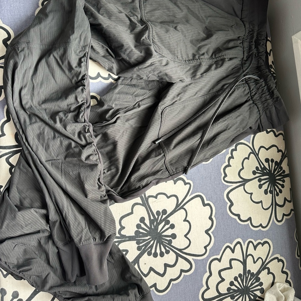 Gray Lululemon Dance Studio Joggers